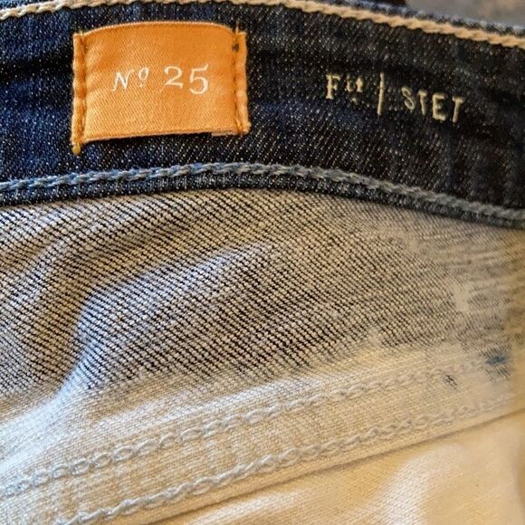 Anthropologie Pilcro and the Letterpress Dip Dyed Ombre Denim Shorts Size 25 - Picture 7 of 9